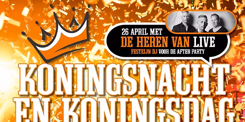 Koningsnacht & Koningsdag 