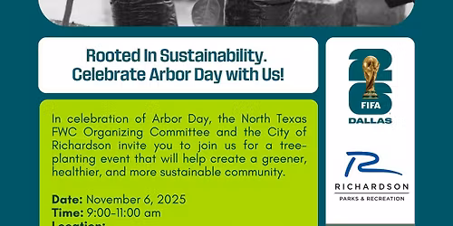 Grow Together on Texas Arbor Day in Richardson