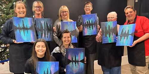 Sip and paint at Cafe No.35 