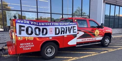 Avon Volunteer Fire Department Annual Food Drive