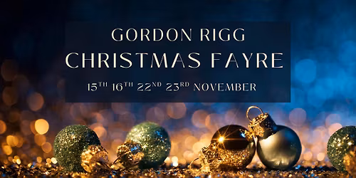 Gordon Rigg Christmas Fayre - Todmorden