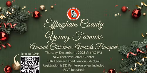 2025 Effingham County Young Farmers Christmas Awards Banquet