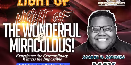 LIGHT UP: Night of The Wonderful & Miraculous!