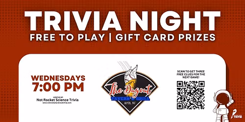 Apex Trivia Night | The Dugout Tavern & Grill