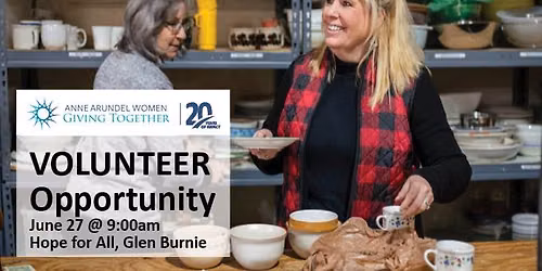 Volunteer Opportunity: HOPE for All