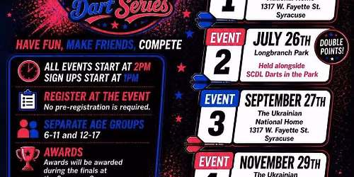 Salt City Youth Dart Series Event # 2