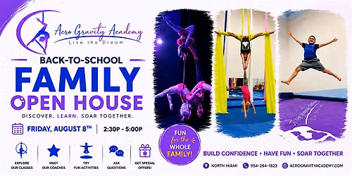 Circus Back to School Open House @ Acro Gravity Academy