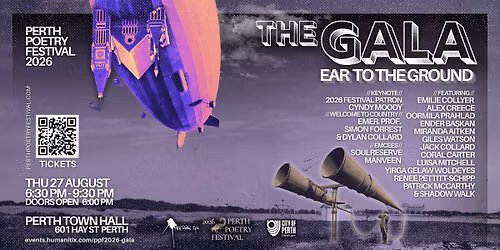 The Gala  |  Perth Poetry Festival 2026