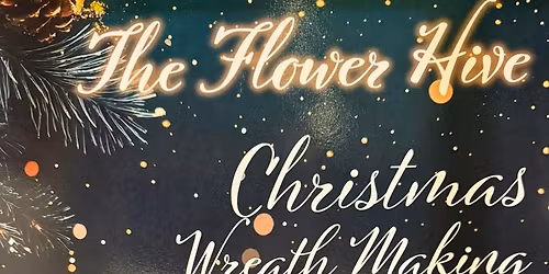 Christmas wreath making 