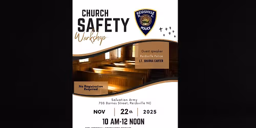 Church Safety Workshop