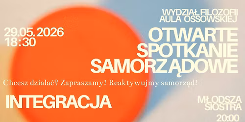 Otwarte spotkanie samorz\u0105dowe - Wydzia\u0142 Filozofii UW