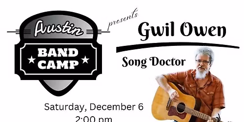 Song Doctor Session with Gwil Owen