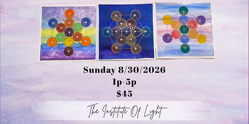 The Art Of Metatron's Cube w\/ Sky & David.