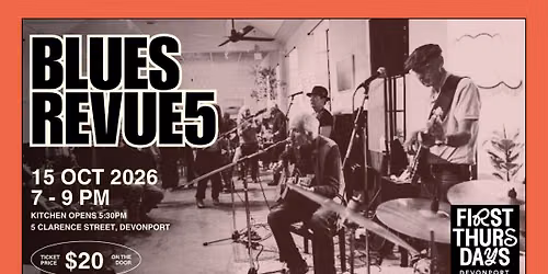 BLUES REVUE 5 - presented by Chris Priestley