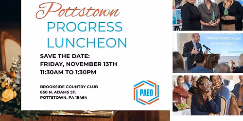 Pottstown Progress Luncheon