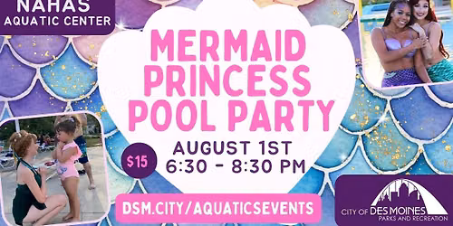 Mermaid Princess Pool Party\ud83e\udddc\u200d\u2640\ufe0f\ud83d\udc51\u2728