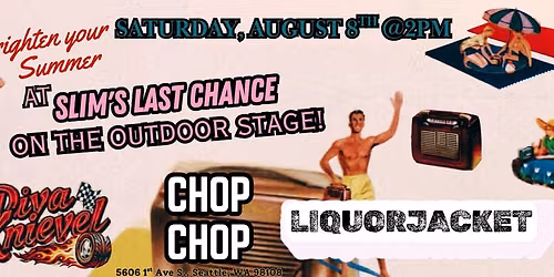 Diva Knievel, Chop Chop, & LiquorJacket @ Slims! Daytime Show!!