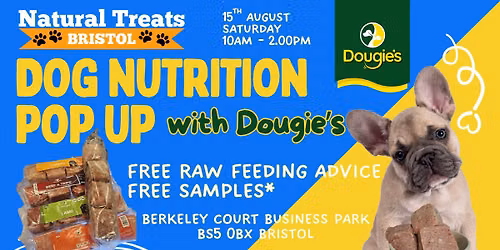 PET NUTRITION POP UP with Dougie's