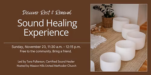 Sound Bowl Healing - Free to Community