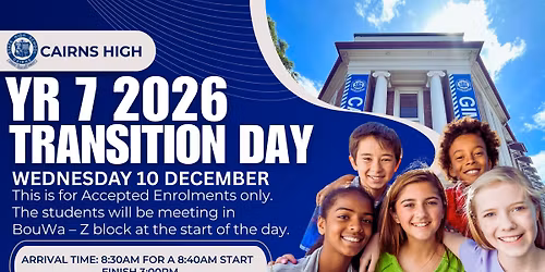 Year 7 2026 Transition Day