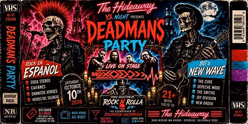 VS. NIGHT "DEAD MAN'S PARTY" w/Exodo Rock Band