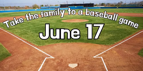 Take your family to a baseball game!