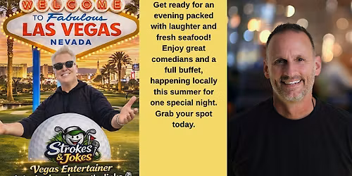 Seafood Buffet and Comedy Show Feat. Michael Petit w\/ Pat Dabiere