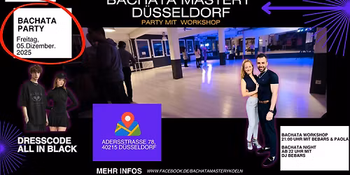 Bachata Mastery Party D\u00fcsseldorf