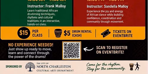 West African Drum and Dance Class with Harambee Dance Company