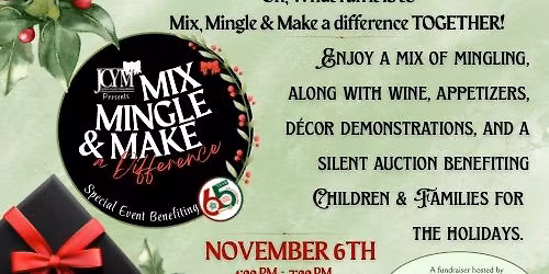 JCYM Mix, Mingle & Make a Difference
