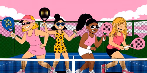 Fun Ladies Padel Fundraiser In Aid Of St. Wilfrid's Hospice