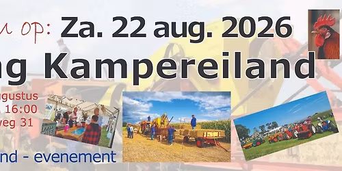 OOGSTDAG KAMPEREILAND - evenement 27e editie
