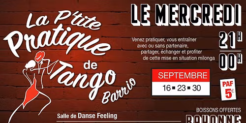 La P'tite Pratique Tango Barrio