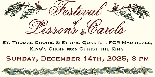 Festival of Lessons & Carols