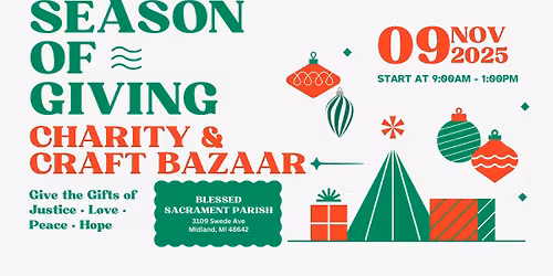 Season of Giving: Charity & Craft Bazaar