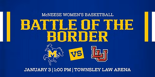 McNeese WBB vs Lamar | Battle of the Border