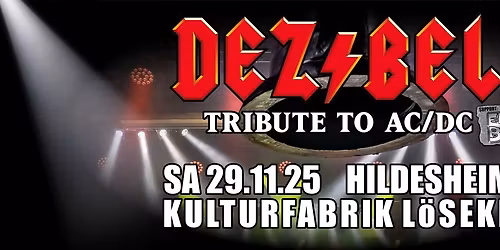 DEZIBEL - Tribute to AC\/DC | Live in der KUFA, Hildesheim [Support: Edgeball]