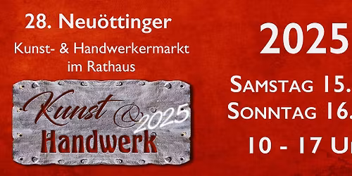 Kunst- und Handwerkermarkt