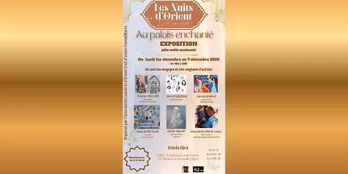 Marrakech "pict\u00e9e\/croqu\u00e9e" - Les Nuits d'Orient 2025