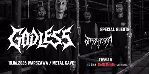 Godless + Barbarossa + Redsphere \/ 18.06.2026, Warszawa