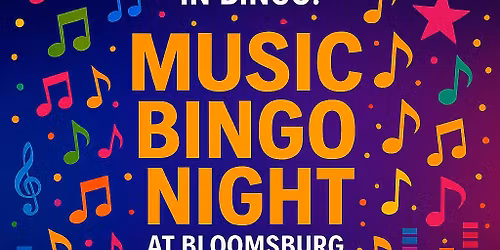 MUSIC BINGO AT BLOOMSBURG ELKS LODGE #436