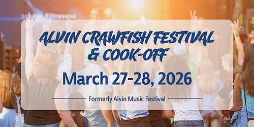 Alvin Crawfish Festival and Cook-Off