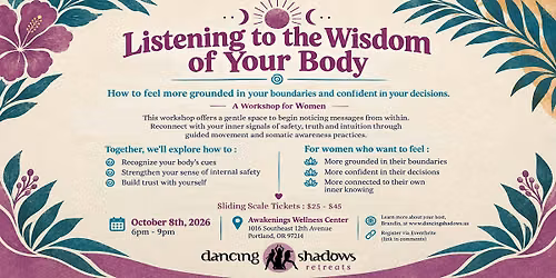 Listening to the Wisdom of Your Body