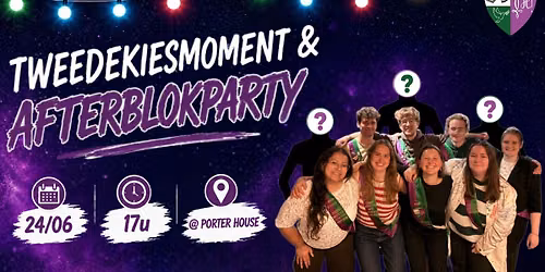 Tweedekiesmoment en Afterblokparty