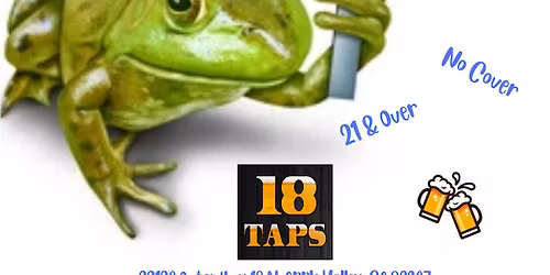 Frog Fight at 18 Taps