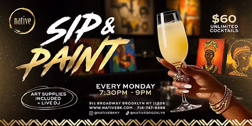 Sip, Paint and Afro Vibes
