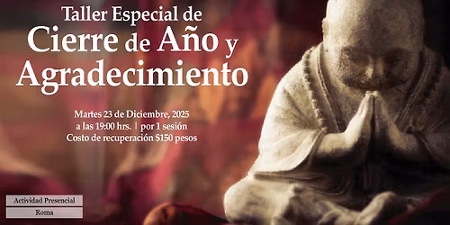 Taller Especial de Cierre de A\u00f1o y Agradecimiento