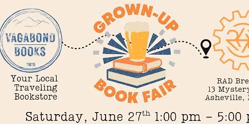 Grown-Up Book Fair at RAD Brew Co