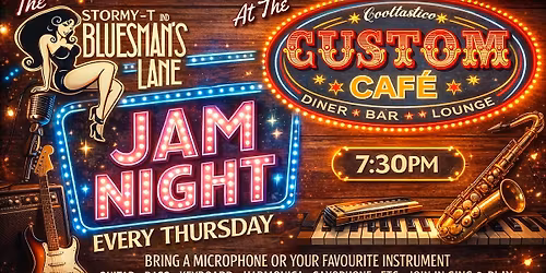Jam Night with Stormy-T & Bluesmans Lane