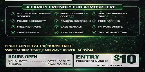 The Flip Hoover AL 60,000 Sq Ft 500 Table Capacity  